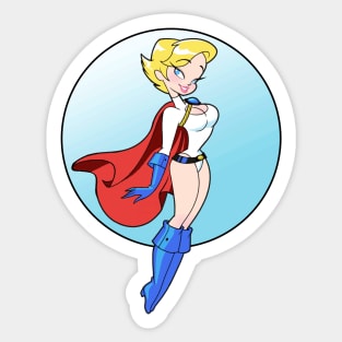 Powerful Girl! Sticker